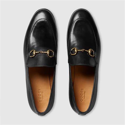 gucci women's jordaan leather loafers|gucci jordaan leather loafer men.